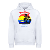 White weekapaug, rhode island sunset Urban Hoodie - artisFamous