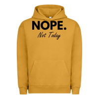 Pigment Peanut Butter nope not today Urban Hoodie - artisFamous