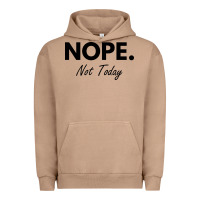 Pigment Burro nope not today Urban Hoodie - artisFamous