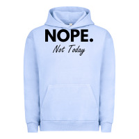 Pigment Grape Ice nope not today Urban Hoodie - artisFamous