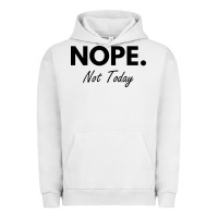 Pigment Lunar Rock nope not today Urban Hoodie - artisFamous