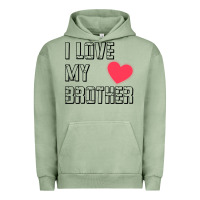 Pigment Oil Green i love my brother, brothers day , brother sister  love Urban Hoodie - artisFamous