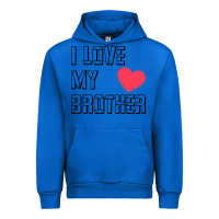 Cobalt i love my brother, brothers day , brother sister  love Urban Hoodie - artisFamous