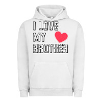 Pigment Lunar Rock i love my brother, brothers day , brother sister  love Urban Hoodie - artisFamous