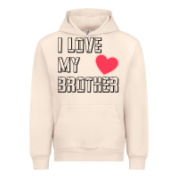 Sandshell i love my brother, brothers day , brother sister  love Urban Hoodie - artisFamous