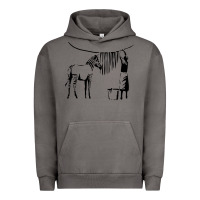 Pigment Tornado Banksy Zebra Urban Hoodie - artisFamous