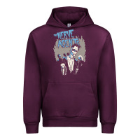 Mauve Wine the nerve agents Urban Hoodie - artisFamous