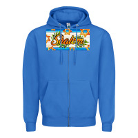 True Royal shalom with olive branch Zipper Hoodie - AdoDesignShop