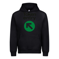 Black token entry Urban Hoodie - artisFamous