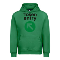 Emerald token entry Urban Hoodie - artisFamous