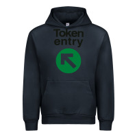 Navy token entry Urban Hoodie - artisFamous