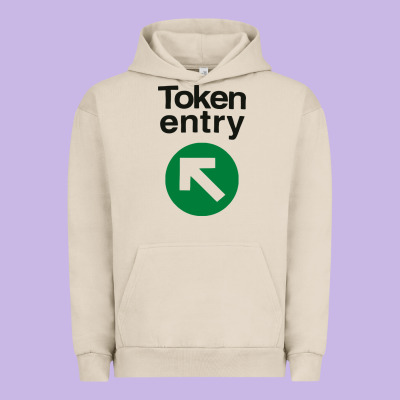 Token Entry Urban Hoodie Designed By Artisfamous