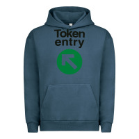 Pigment Midnight Navy token entry Urban Hoodie - artisFamous