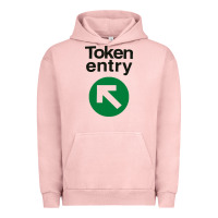 Pigment Salmon token entry Urban Hoodie - artisFamous