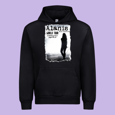 Alanis Morissette, World Tour Urban Hoodie Designed By Artisfamous