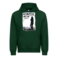 Forest Green alanis morissette, world tour Urban Hoodie - artisFamous