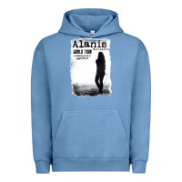 Pigment Pebble Blue alanis morissette, world tour Urban Hoodie - artisFamous