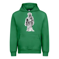 Emerald santa muerte blanca Urban Hoodie - artisFamous