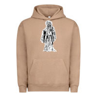 Pigment Burro santa muerte blanca Urban Hoodie - artisFamous
