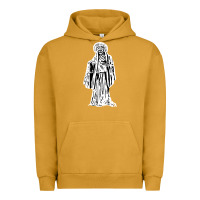 Pigment Peanut Butter santa muerte blanca Urban Hoodie - artisFamous