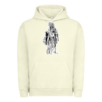 Pigment Pistachio santa muerte blanca Urban Hoodie - artisFamous
