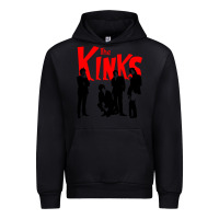 Black The Kinks Urban Hoodie - artisFamous