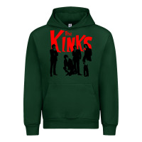 Forest Green The Kinks Urban Hoodie - artisFamous