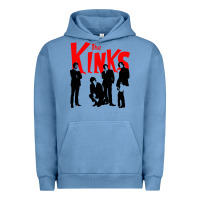 Pigment Pebble Blue The Kinks Urban Hoodie - artisFamous
