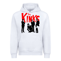 White The Kinks Urban Hoodie - artisFamous