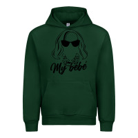 Forest Green my bebe moira rose Urban Hoodie - artisFamous