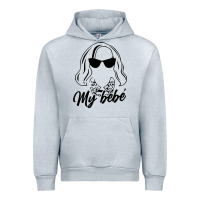 Heather Grey my bebe moira rose Urban Hoodie - artisFamous