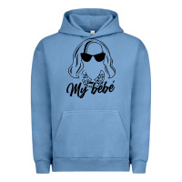 Pigment Pebble Blue my bebe moira rose Urban Hoodie - artisFamous