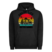 Pigment Black car pogue life outer banks Urban Hoodie - artisFamous