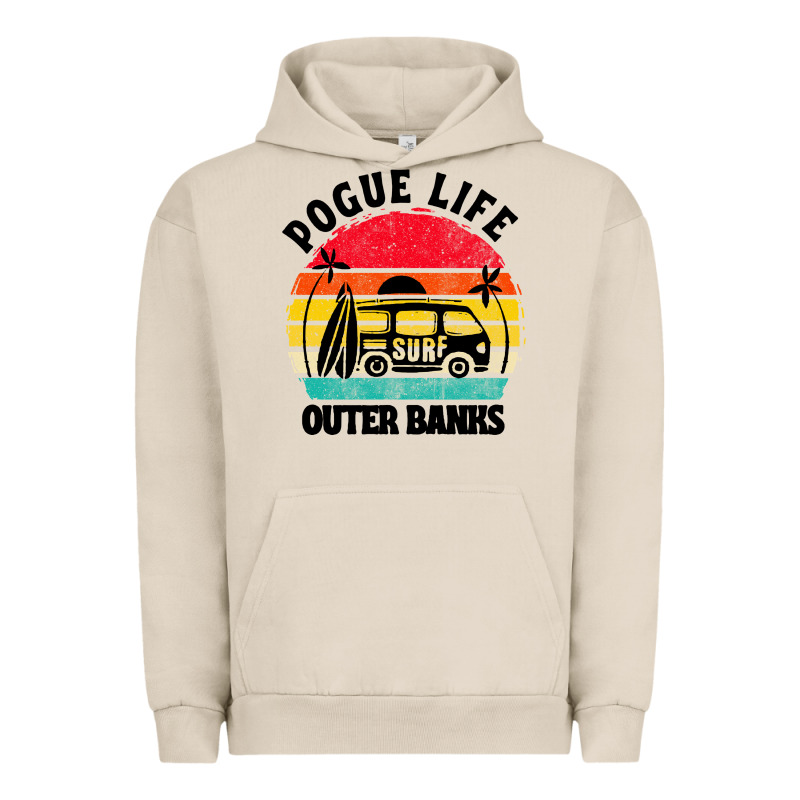 Car Pogue Life Outer Banks Urban Hoodie by artisFamous | Teevron