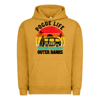 Pigment Peanut Butter car pogue life outer banks Urban Hoodie - artisFamous