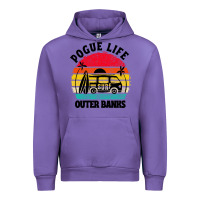 Tulip car pogue life outer banks Urban Hoodie - artisFamous
