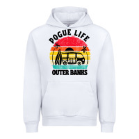 White car pogue life outer banks Urban Hoodie - artisFamous