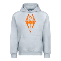 Heather Grey skyrim elder scrolls oblivion Urban Hoodie - artisFamous