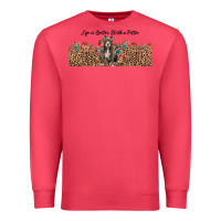 Cardinal life is better with a pittie Premium Sweatshirt - JahusDesignShop