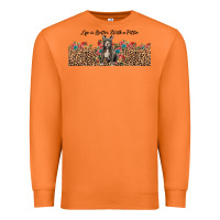 Life Is Better With A Pittie Premium Sweatshirt | Teevron