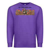 Purple life is better with a pittie Premium Sweatshirt - JahusDesignShop