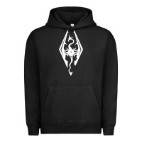 Pigment Black skyrim elder Urban Hoodie - artisFamous
