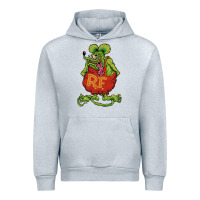 Heather Grey classic rat fink Urban Hoodie - artisFamous