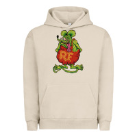 Pigment French Oak classic rat fink Urban Hoodie - artisFamous