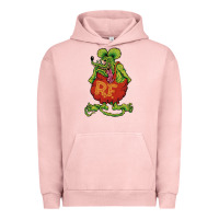 Pigment Salmon classic rat fink Urban Hoodie - artisFamous