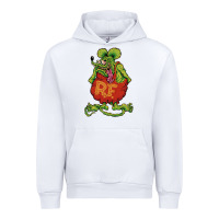 White classic rat fink Urban Hoodie - artisFamous
