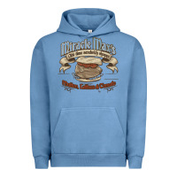Pigment Pebble Blue mutton lettuce and tomato Urban Hoodie - artisFamous