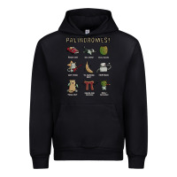 Black palindromes! Urban Hoodie - artisFamous