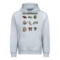 Heather Grey palindromes! Urban Hoodie - artisFamous