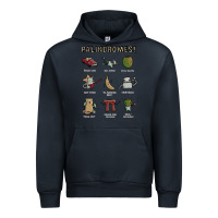 Navy palindromes! Urban Hoodie - artisFamous